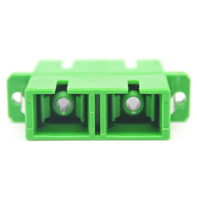 Sistema CATV Multimode Duplex Mini Sc Apc Adaptador de fibra óptica con brida