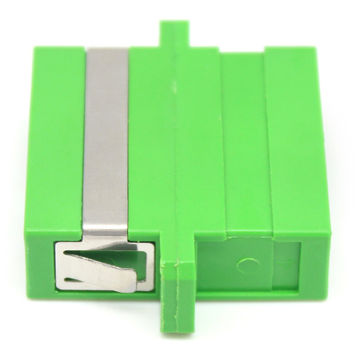 Sistema CATV Multimode Duplex Mini Sc Apc Adaptador de fibra óptica con brida
