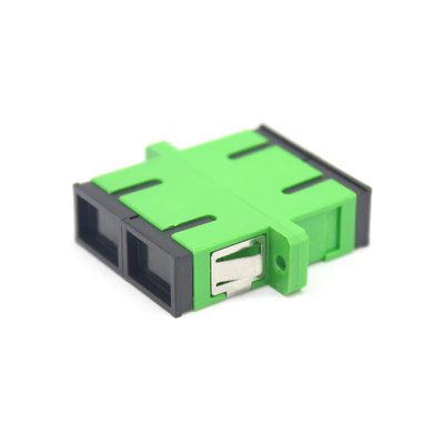 Sistema CATV Multimode Duplex Mini Sc Apc Adaptador de fibra óptica con brida