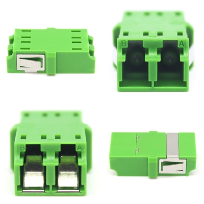 Adaptador de cable eléctrico de fibra óptica dúplex de Lc/apc superior con temperatura de almacenamiento del obturador interior de 40°C a 85°C