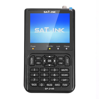 Buscador de señal SATLINK SP-2100 DVB-S2 HD Medidor por satélite con entrada LNB de 950-2150 MHz