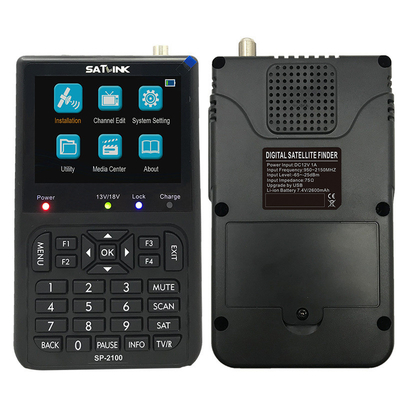 Buscador de señal SATLINK SP-2100 DVB-S2 HD Medidor por satélite con entrada LNB de 950-2150 MHz