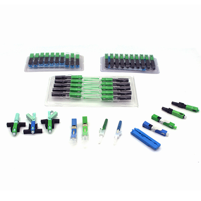 Conector de montaje de campo LC La solución definitiva para el empalme LC/UPC y LC/APC FTTH