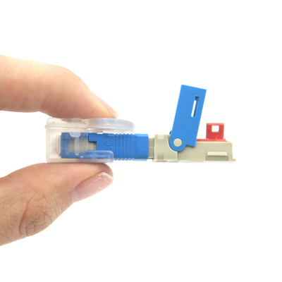 55mm/60mm Largo Tablet Electrónico FTTH Campo de ensamblaje de fibra óptica óptica SC UPC APC Conector rápido