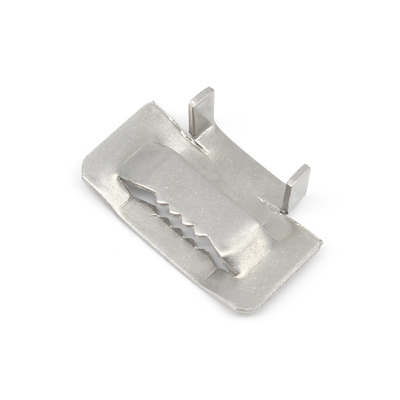 0.26/0.35/0.6/0.75mm Correa de banda de acero inoxidable para fijación de tuberías de longitud ajustable