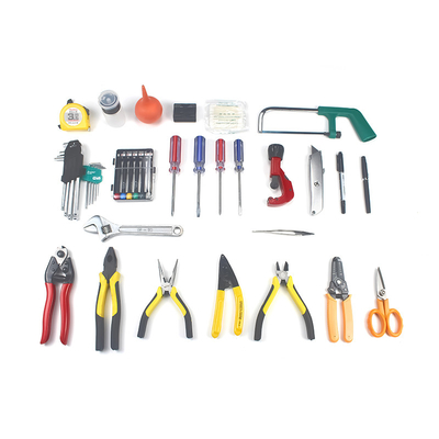 Material ABS pesado OEM FTTH Kit de herramientas de ensamblaje de fibra óptica para FTTA FTTB FTTH