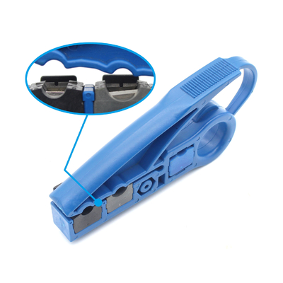 Bule Construcción de una pieza de dos cuchillas Modelo de cortador de cable coaxial coaxial
