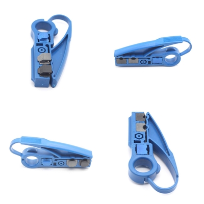 Bule Construcción de una pieza de dos cuchillas Modelo de cortador de cable coaxial coaxial
