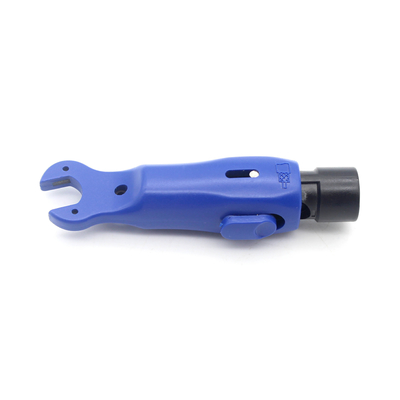 Cable azul de grado industrial CABLECON Deslizador de aislamiento para cable coaxial RG59 RG6