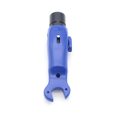Cable azul de grado industrial CABLECON Deslizador de aislamiento para cable coaxial RG59 RG6