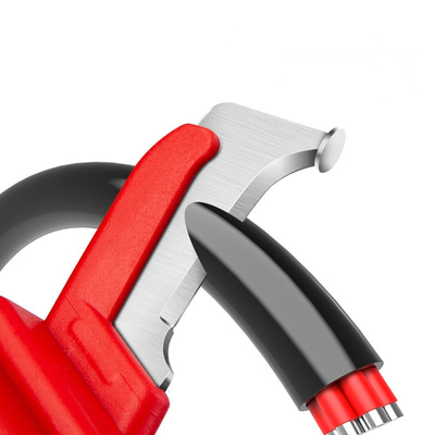 Di adiós al aburrido desnudismo con el cuchillo eléctrico rojo/amarillo multifunción