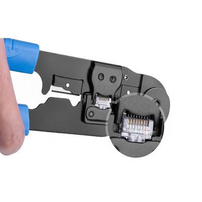 Herramienta de recorte industrial para el cable de red LAN 8P8C Cat5/5e/6/6a catx Rj45 Rj11