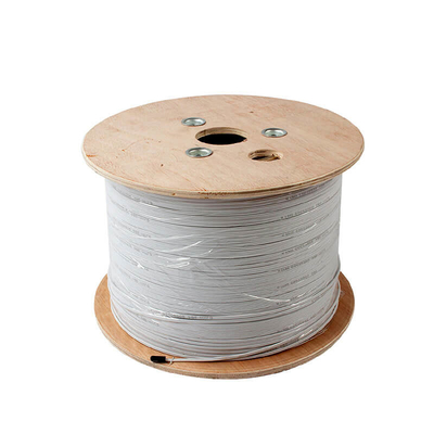 LSZH Protección exterior GJXFH FTTH cable de caída con refuerzos metálicos paralelos