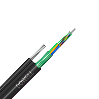 SM MM FTTH cable de fibra óptica PE envuelto en la cubierta Cable blindado de fibra óptica para exteriores
