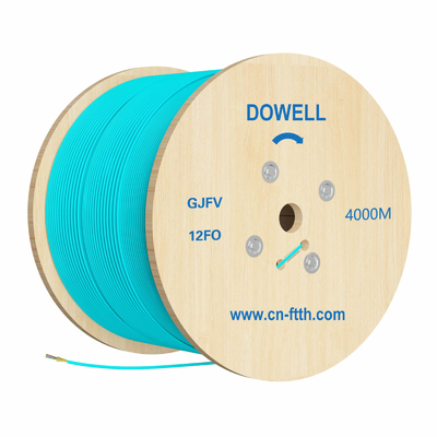 Cable de fibra óptica multimodo de un solo modo minibundle de alta resistencia Ideal