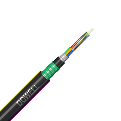Cable de fibra óptica blindado de modo único 8 núcleos Cable de fibra óptica subterránea