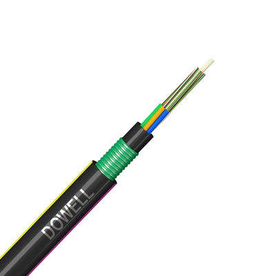 Cable de fibra óptica de doble chaqueta con blindaje FTTH durable GYFTY53 50/125um 62.5/125um