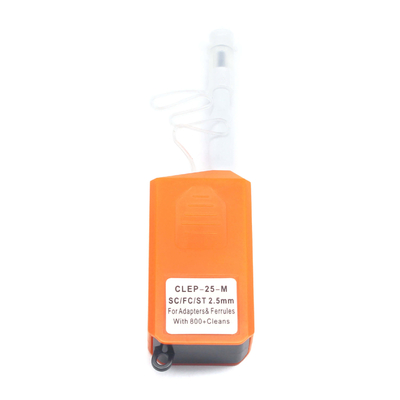 SC ST FC Conector Mini Fibra Óptica Limpiador de pluma 2.5 mm