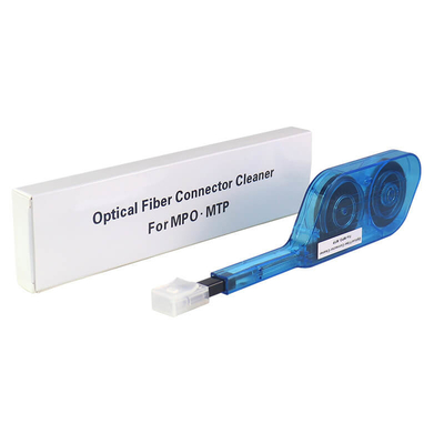 Un limpiador de conectores de fibra óptica de empuje Sc limpiador de fibra para conectores MPO MTP