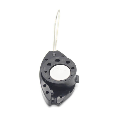 Clampada de alambre de fibra de baja autoajustable FTTX para cable de baja redonda plana