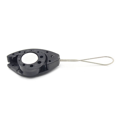 Clampada de alambre de fibra de baja autoajustable FTTX para cable de baja redonda plana