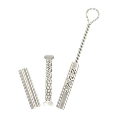 Clampada de tensión de cuerda exterior de acero inoxidable para tirar del alambre