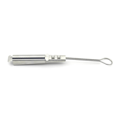 Clampada de tensión de cuerda exterior de acero inoxidable para tirar del alambre