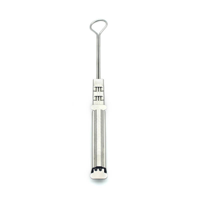 Clampada de tensión de cuerda exterior de acero inoxidable para tirar del alambre