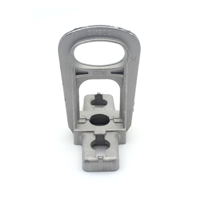 En el caso de los cables de aleación de aluminio, el punto de anclaje es el bracket.