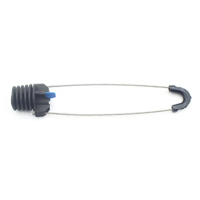 FTTH Figura 8 Cables de anclaje de la sujeción a la caída de montaje de todo el hardware de la línea del polo