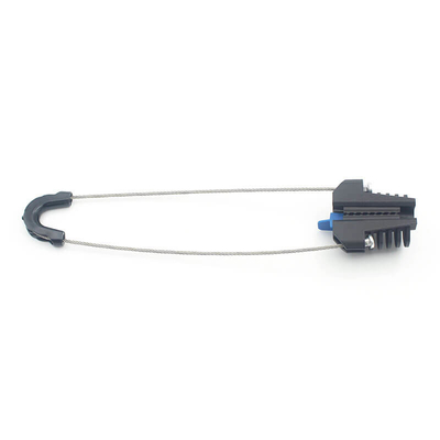 FTTH Figura 8 Cables de anclaje de la sujeción a la caída de montaje de todo el hardware de la línea del polo