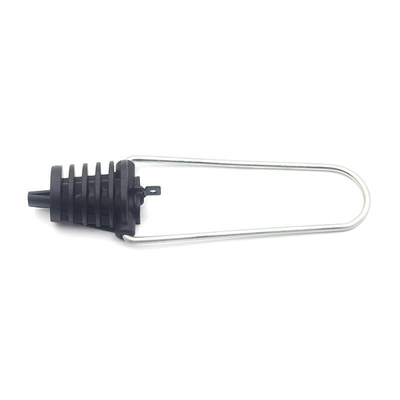 Clampada de anclaje ADSS de plástico de aluminio resistente a los rayos UV para redes FTTH FTTX FTTB