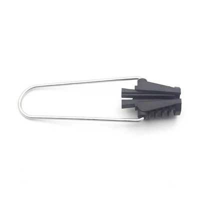Clampada de anclaje ADSS de plástico de aluminio resistente a los rayos UV para redes FTTH FTTX FTTB
