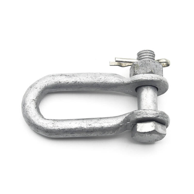 Cadenas de tamaño U tipo de plata galvanizada por inmersión en caliente para equipos de línea aérea