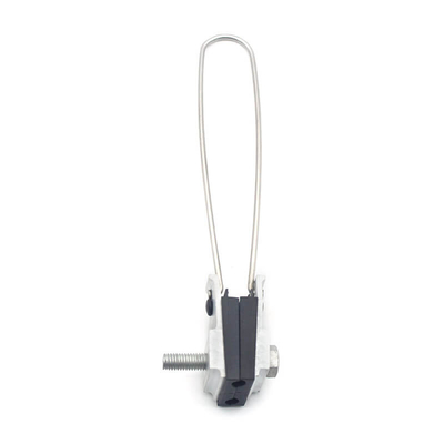 Clampada de anclaje ADSS de aleación de aluminio autoajustable para 4 núcleos