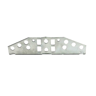 Acero galvanizado en caliente bracket de brazo cruzado con múltiples gotas de alambre para poste FTTH