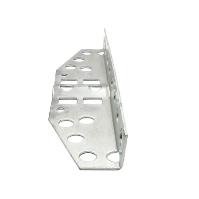 Acero galvanizado en caliente bracket de brazo cruzado con múltiples gotas de alambre para poste FTTH