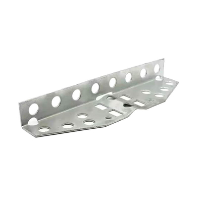 Acero galvanizado en caliente bracket de brazo cruzado con múltiples gotas de alambre para poste FTTH