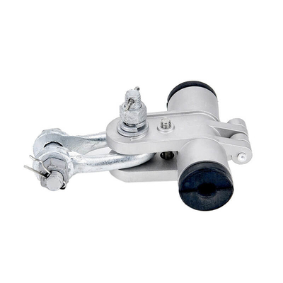Material de aluminio ADSS Clampada de anclaje de una sola capa 9-11 mm de diámetro