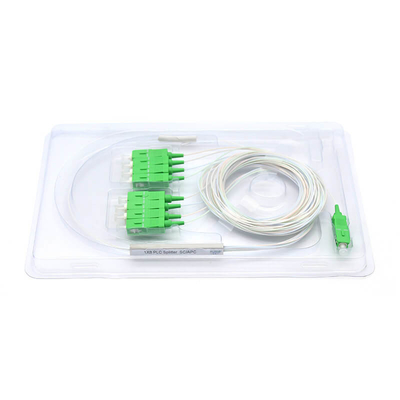 1X8 1X16 1X32 1x64 Splitter óptico PLC sin conector SC APC