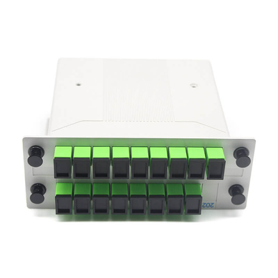 1*2 2*2 1*4 2*4 Fibra óptica Plc Splitter con chaqueta de PVC LSZH