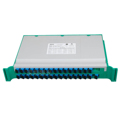 Tipo de bandeja 1 × N 2 × N 1 × 32 Splitter óptico SM personalizado con conector SC FC