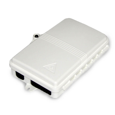 FTTH 6 puertos de caída del cable de la caja de distribución de fibra óptica impermeable a la polvo