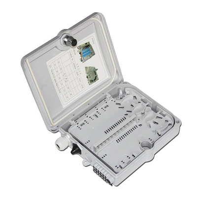 Caja de distribución de fibra óptica de 12 núcleos para redes FTTX