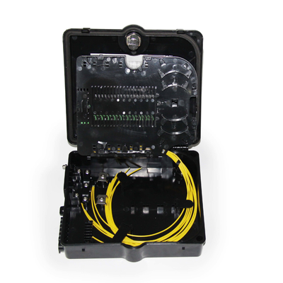 Cajas de terminación ABS PC FTTH de 12 núcleos tipo montado en la pared