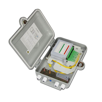 Fibra óptica Ftth Caja exterior 1:4 1:8 1:16 1:32 Caja de distribución de divisores de plc