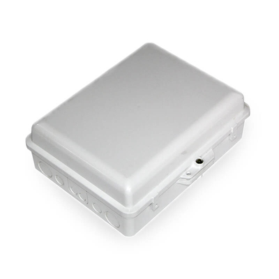 Caja de distribución de fibra óptica blanca 24 SC Adaptadores interiores para montaje en pared