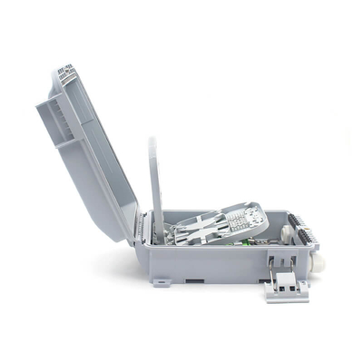 12 puertos Mini SC Caja de terminación de fibra óptica Flip-up para el sistema FTTx FTTA