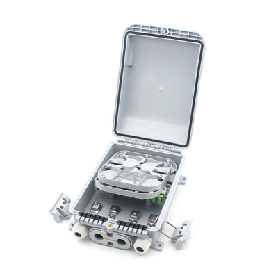 12 puertos Mini SC Caja de terminación de fibra óptica Flip-up para el sistema FTTx FTTA