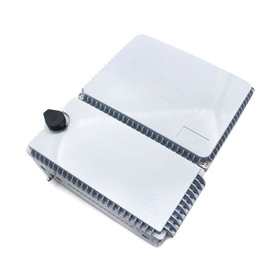 Unidad de distribución de fibra óptica de 16 puertos ABS blanco PC para acceso de banda ancha